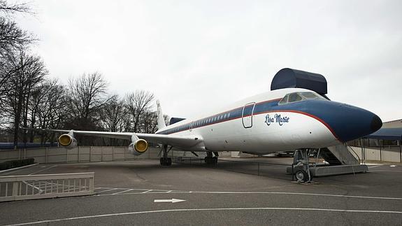 El avión de Elvis Presley 'Lisa Marie'.