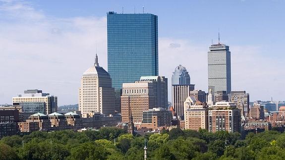 Imágenes de la ciudad de Boston. 