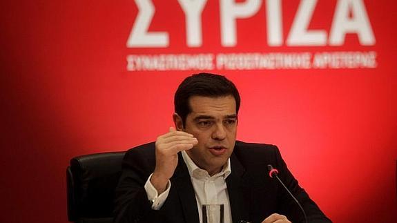 El líder de Syriza, Alexis Tsipras.