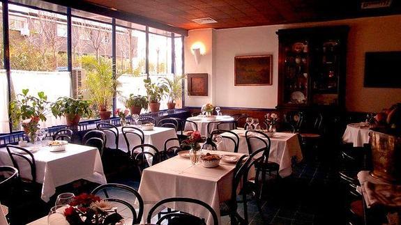 El restaurante Sacha, en Madrid.