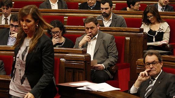 Alicia Sánchez Camacho y Artur Mas. 