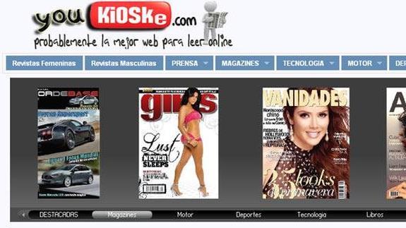 Imagen del site Youkioske.com