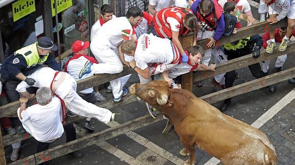 Encierros de San Fermín 2014.