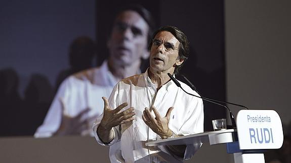 El expresidente del Gobierno José María Aznar.