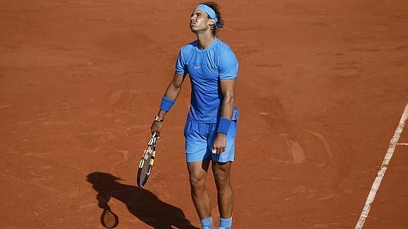 Rafa Nadal, en Roland Garros. 