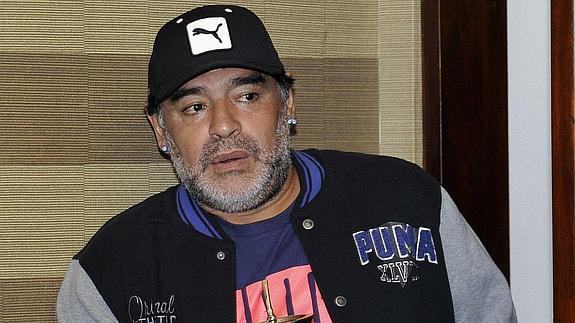 Diego Armando Maradona. 