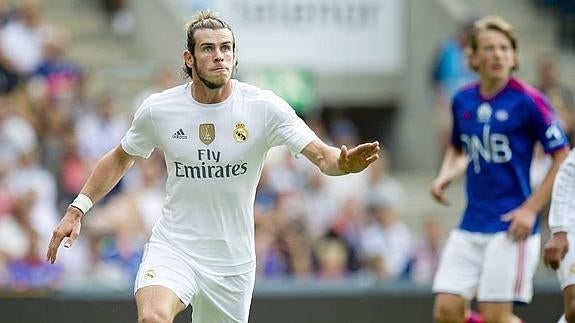 Gareth Bale, durante el partido contra el Valerenga. EFE