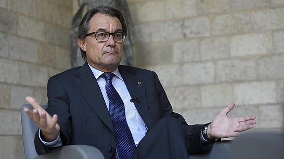 El presidente de la Generalitat, Artur Mas. 