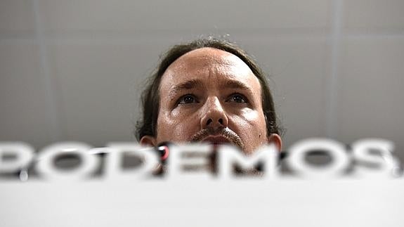 Pablo Iglesias valora los resultados electorales.