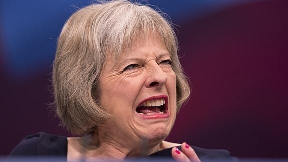 La ministra de Interior de Reino Unido, Theresa May.