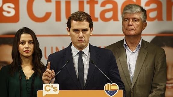 El líder de C's, Albert Rivera. 