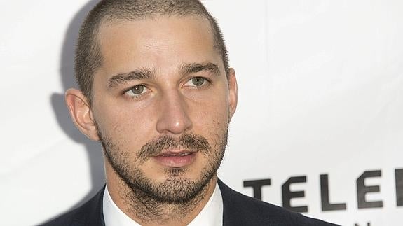 El actor estadounidense Shia LaBeouf. 