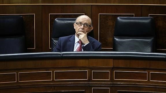 El ministros de Hacienda y Administraciones Públicas, Cristóbal Montoro.