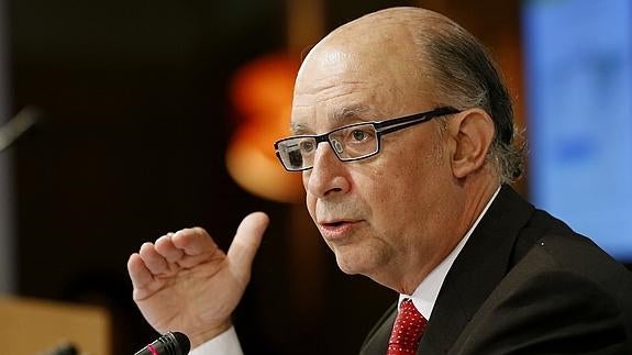 El ministro de Hacienda, Cristóbal Montoro.