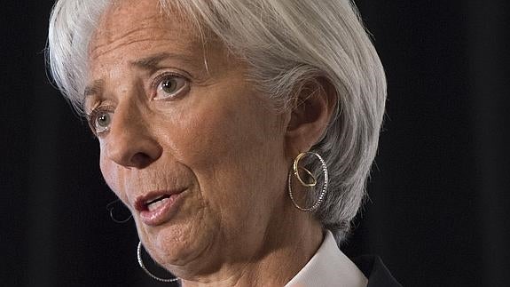 Christine Lagarde. 