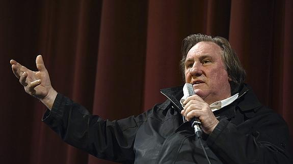 El actor francés Gerard Depardieu.