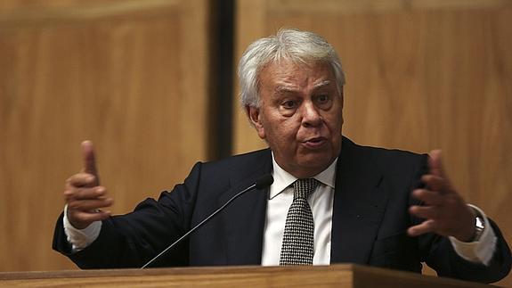 El expresidente del Gobierno Felipe González.