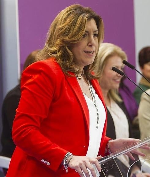 La presidenta andaluza, Susana Díaz. 