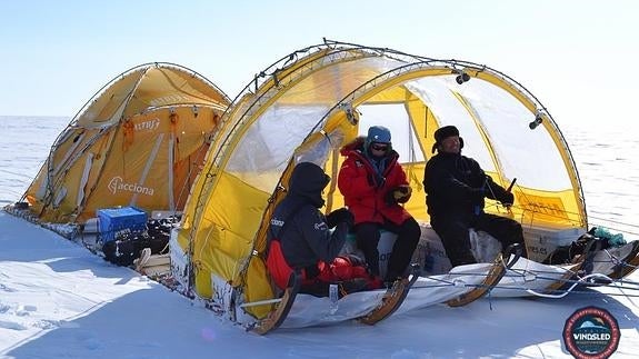 El explorador polar Ramón Larramendi.