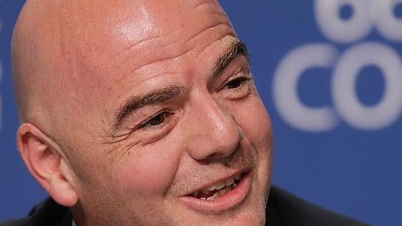 Gianni Infantino, presidente de la FIFA. 