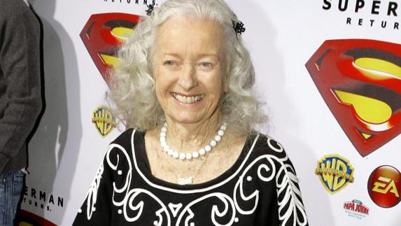 Noel Neill, la primera Lois Lane en 'Superman'.