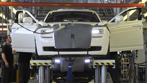 Fábrica de Rolls-Royce de Goodwood, Inglaterra.