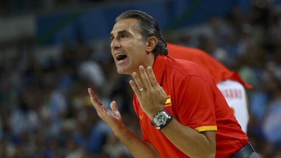 Sergio Scariolo, seleccionador español de baloncesto.