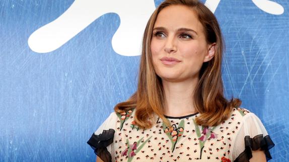 Natalie Portman, durante la presentación del filme. 