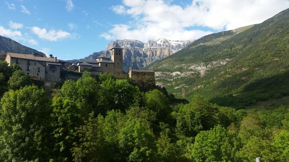 Torla, en el Pirineo oscense.