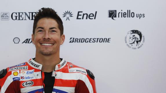 Nicky Hayden, en 2012. 