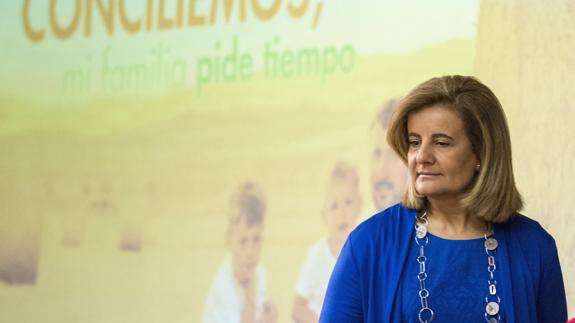 Fátima Báñez, ministra de Empleo en funciones.