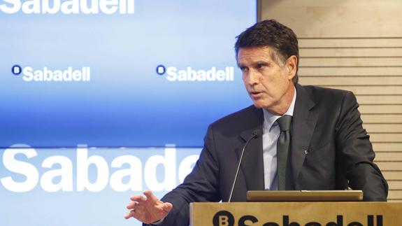 Jaume Guardiola durante la presentación de resultados del tercer trimestre