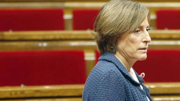 La presidenta del Parlament, Carme Forcadell.
