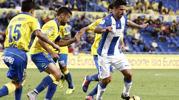 Gabriel, ante Las Palmas. 