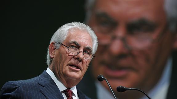 Rex Tillerson, consejero delegado de ExxonMobil y favorito para dirigir el Departamento de Estado.