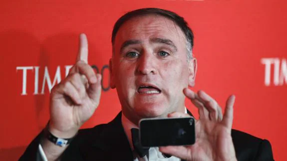 El chef español José Andrés.