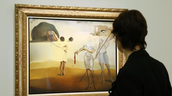 Un cuadro de Salvador Dalí.