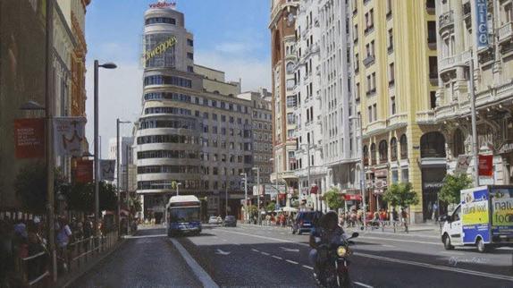 Gran Vía de Madrid.