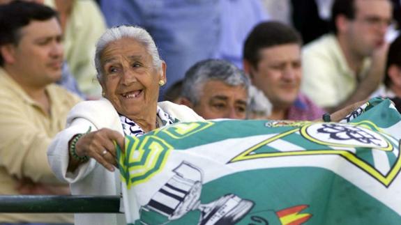 Fallece la 'abuela' del Betis