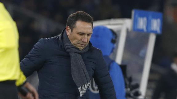 Eusebio Sacristán, entrenador de la Real Sociedad. 