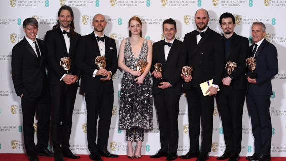 Premiados por el BAFTA de 'La La Land'. 