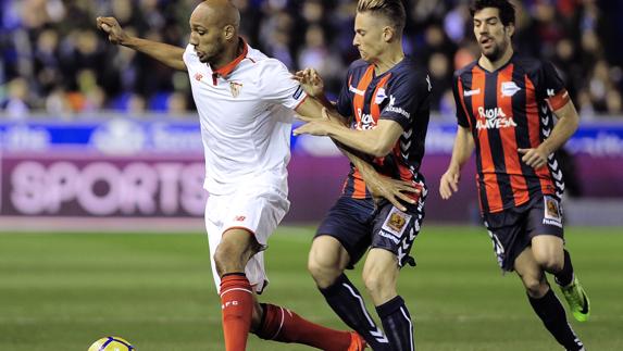 N'Zonzi y Marcos Llorente. 