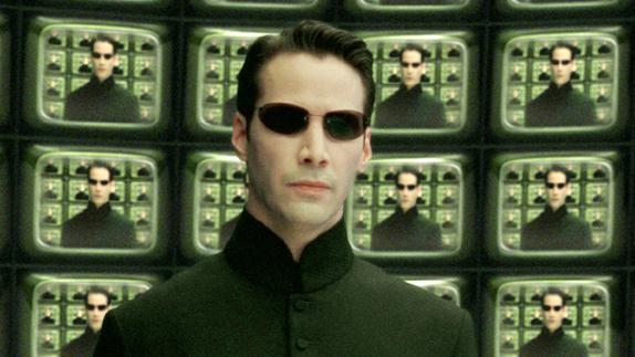 Keanu Reeves, en 'The Matrix Reloaded'.