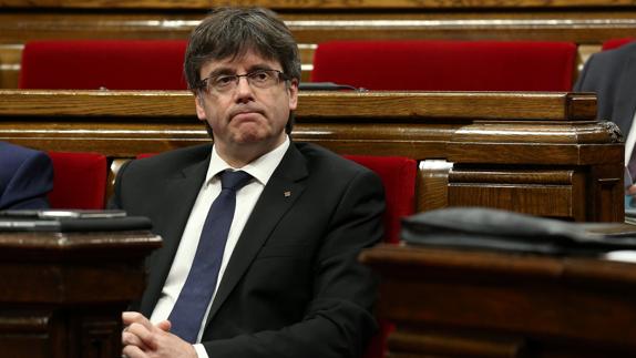 El presidente de la Generalitat, Carles Puigdemont.