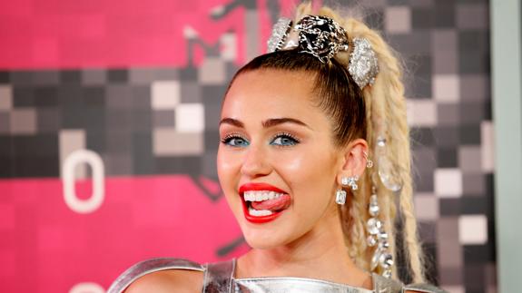 La cantante estadounidense Miley Cyrus. 