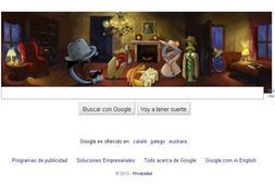 Google rinde homenaje a Agatha Christie con su 'doodle'