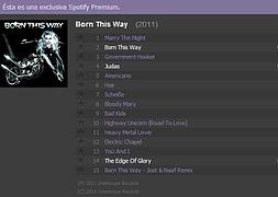 Lady Gaga deja escuchar su disco completo 'Born This Way' en Facebook y Spotify