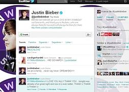 Justin Bieber da las gracias en Twitter :: Twitter