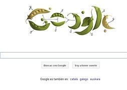 Gregor Mendel deja sus guisantes de la genética en Google