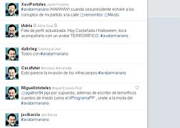 Twitter se pone la cara de Rajoy por el hashtag '#avatarmariano'